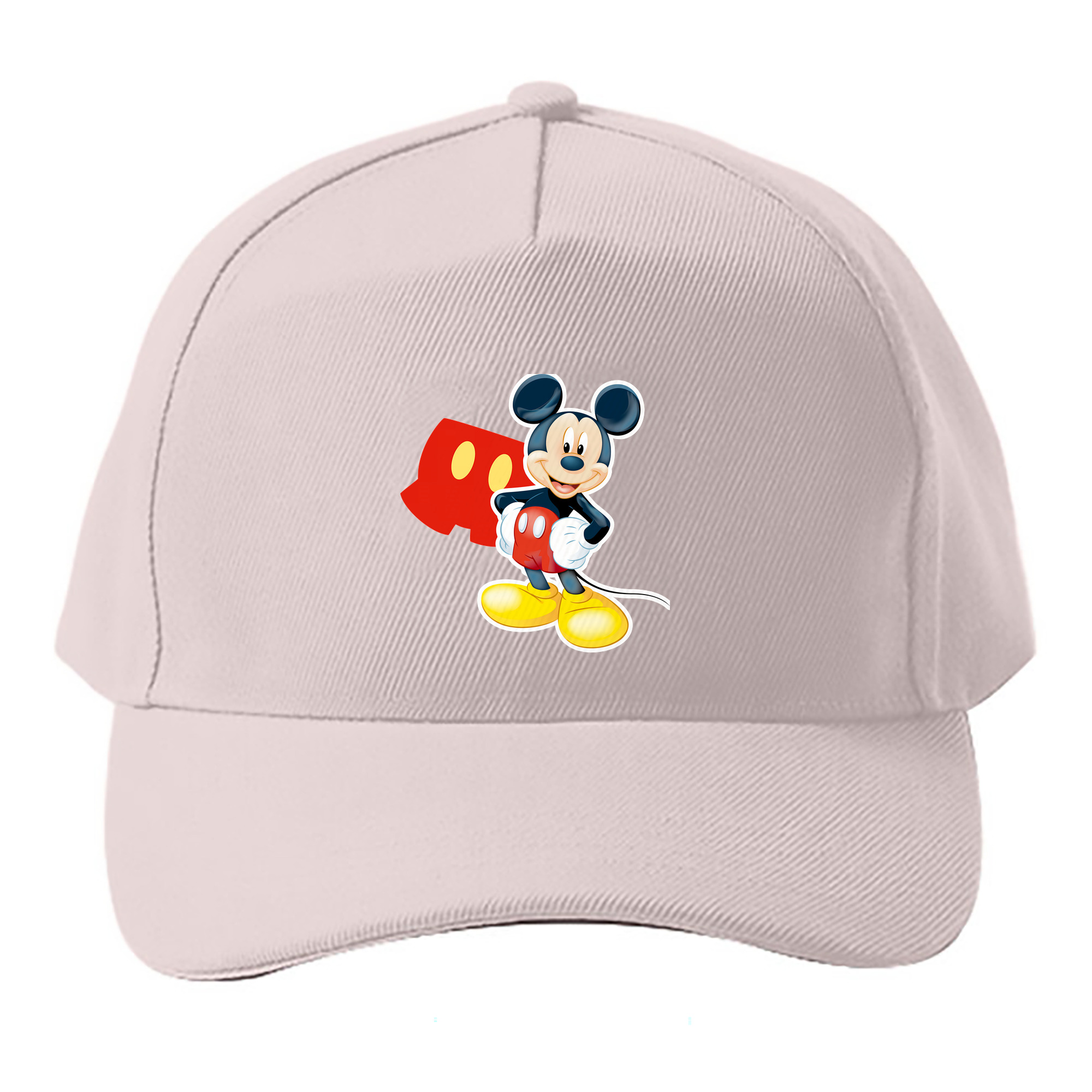 （画像用） ミッキーマウス Mickey Mouse ベースボールキャップ 綿100％ 男女兼用 帽子 スポーツ